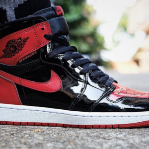 AIR JORDAN 1 HIGH OG PATENT BRED