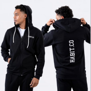 HABIT.CO SET Zip Hood Sweat